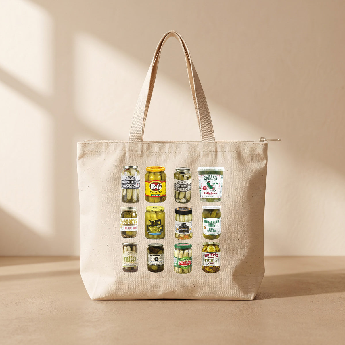 Aşk-ı Turşu - Fermuarlı Tote Bag