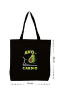 Ava Cardio - Kanvas Çanta - Siyah
