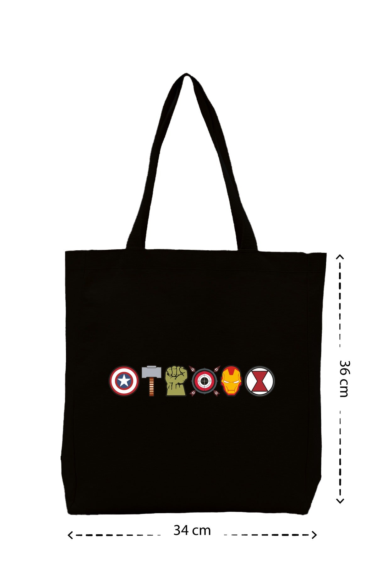 Avengers - Kanvas Çanta - Siyah