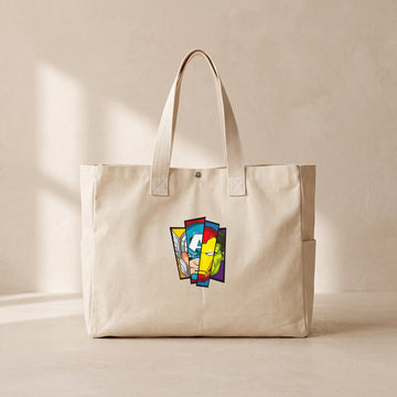 Avengers Mix - Çıtçıtlı Tote Bag