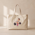 Barbell Belle - Çıtçıtlı Tote Bag