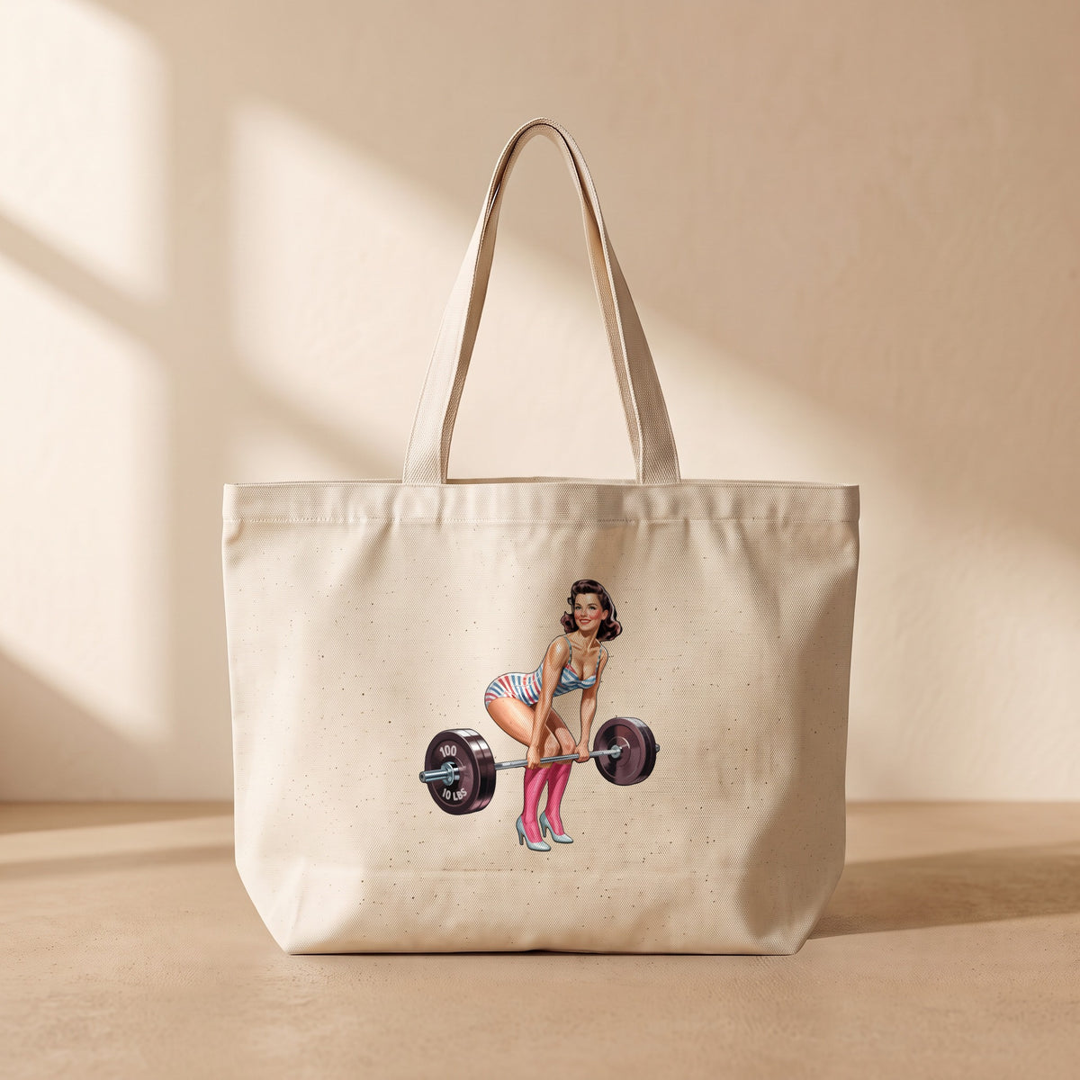 Barbell Belle - Tote Bag