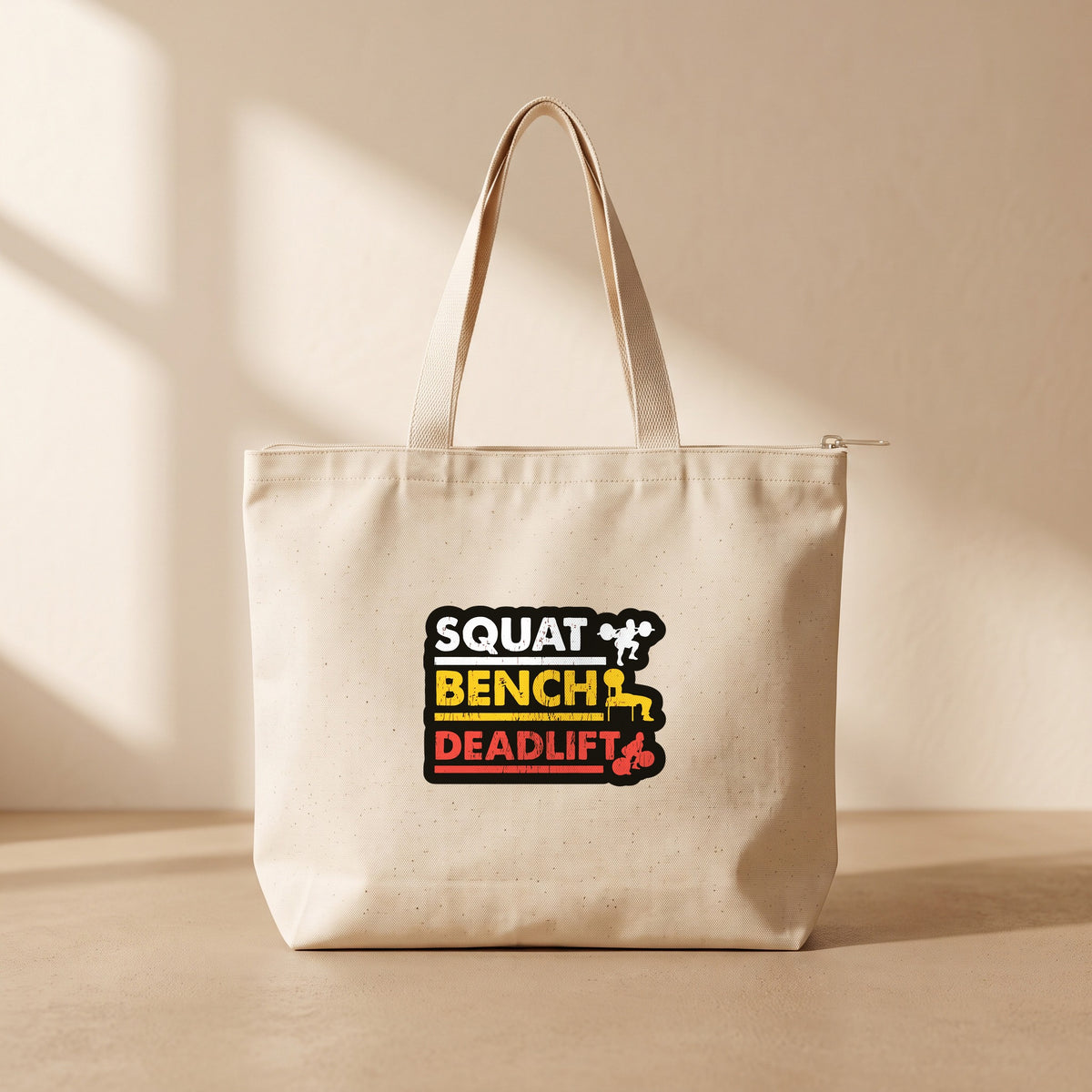 Bench - Fermuarlı Tote Bag