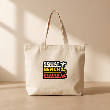 Bench - Fermuarlı Tote Bag