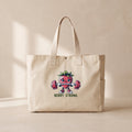 Berry Strong - Çıtçıtlı Tote Bag