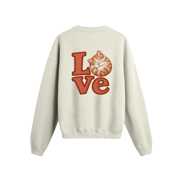 Cat Love - Oversize Sweatshirt