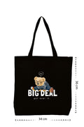 Big Deal - Kanvas Çanta - Siyah