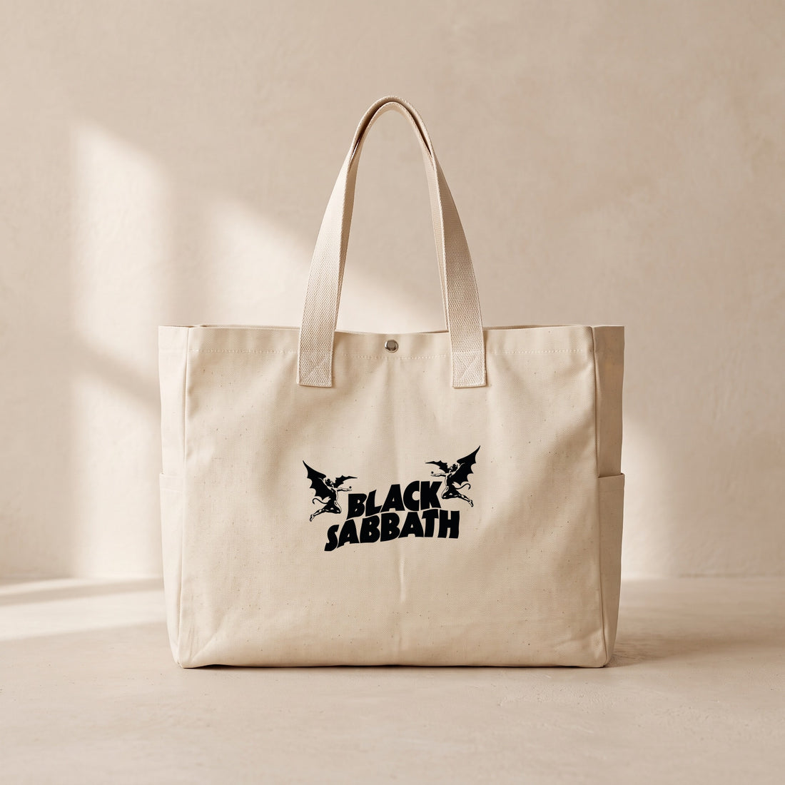 Black Sabbath - Çıtçıtlı Tote Bag