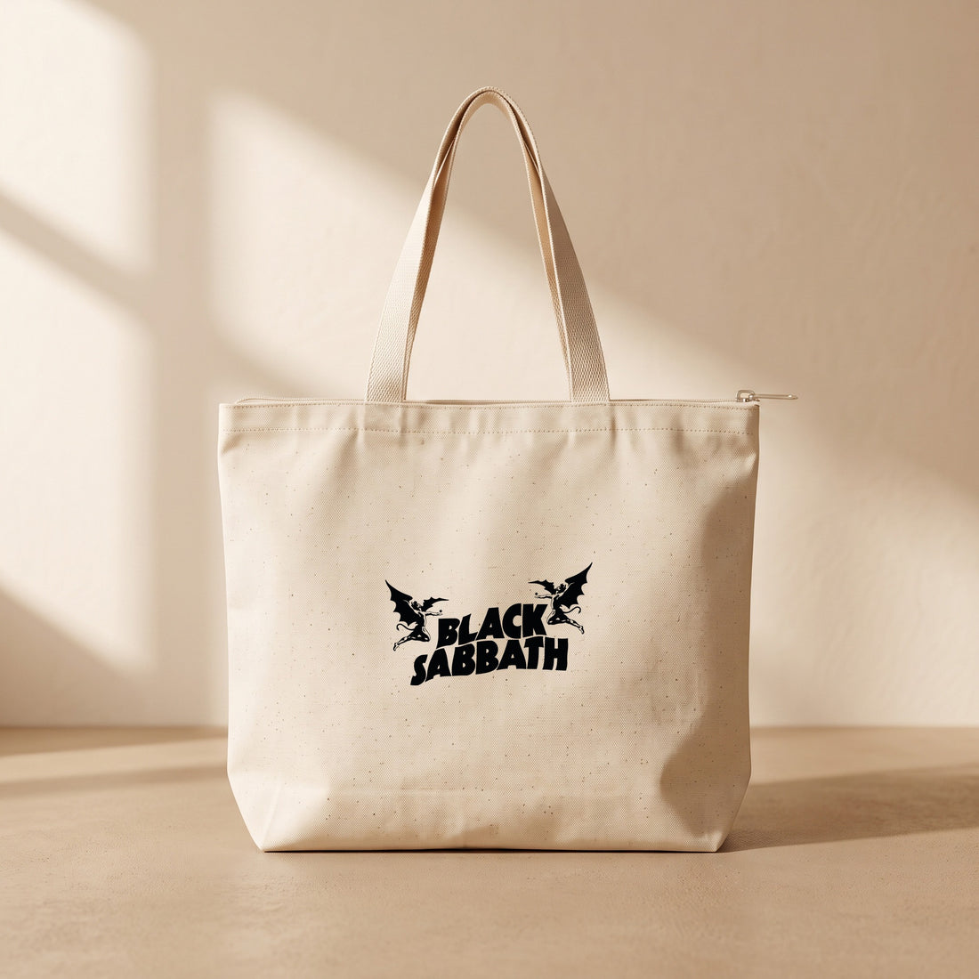 Black Sabbath - Fermuarlı Tote Bag