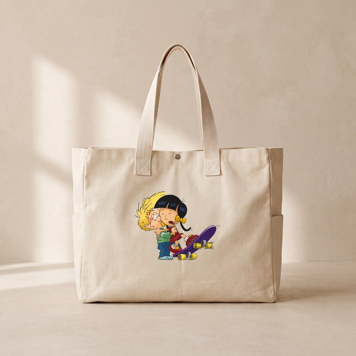Cedric Chen - Çıtçıtlı Tote Bag