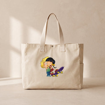 Cedric Chen - Çıtçıtlı Tote Bag