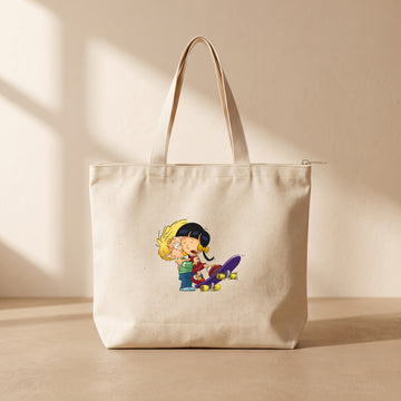Cedric Chen - Fermuarlı Tote Bag