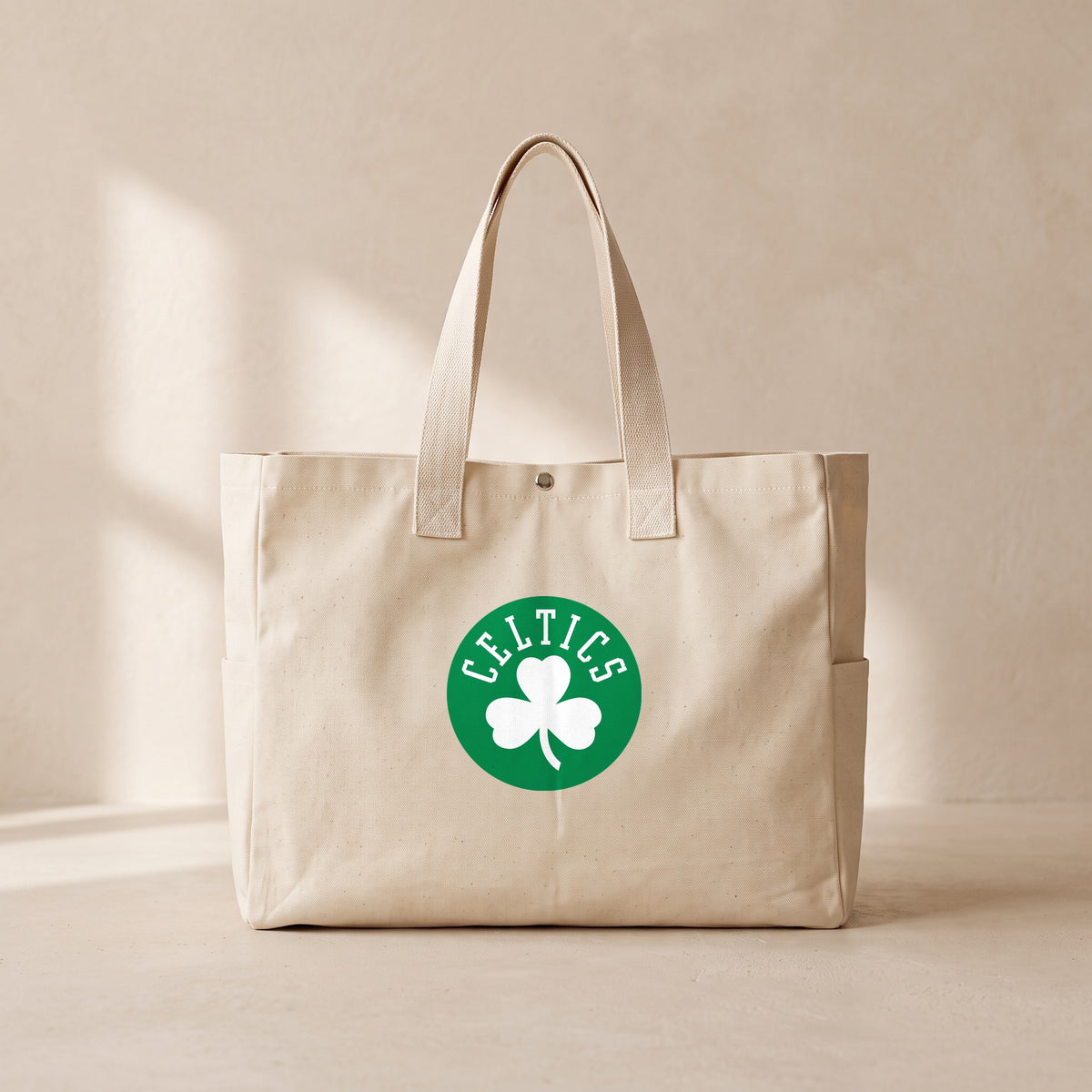 Celtics - Çıtçıtlı Tote Bag
