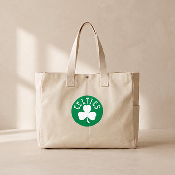 Celtics - Çıtçıtlı Tote Bag