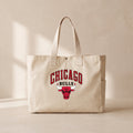 Chicago - Çıtçıtlı Tote Bag