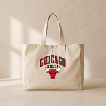 Chicago - Çıtçıtlı Tote Bag