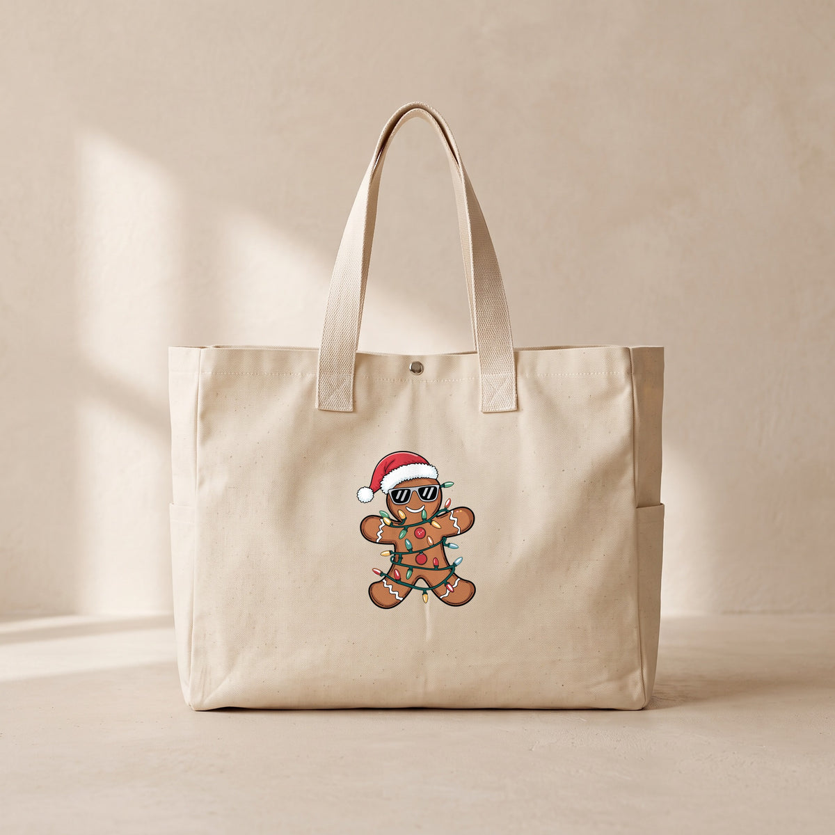 Christmas Cookie - Çıtçıtlı Tote Bag