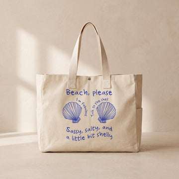 Cielo Alto - Çıtçıtlı Tote Bag