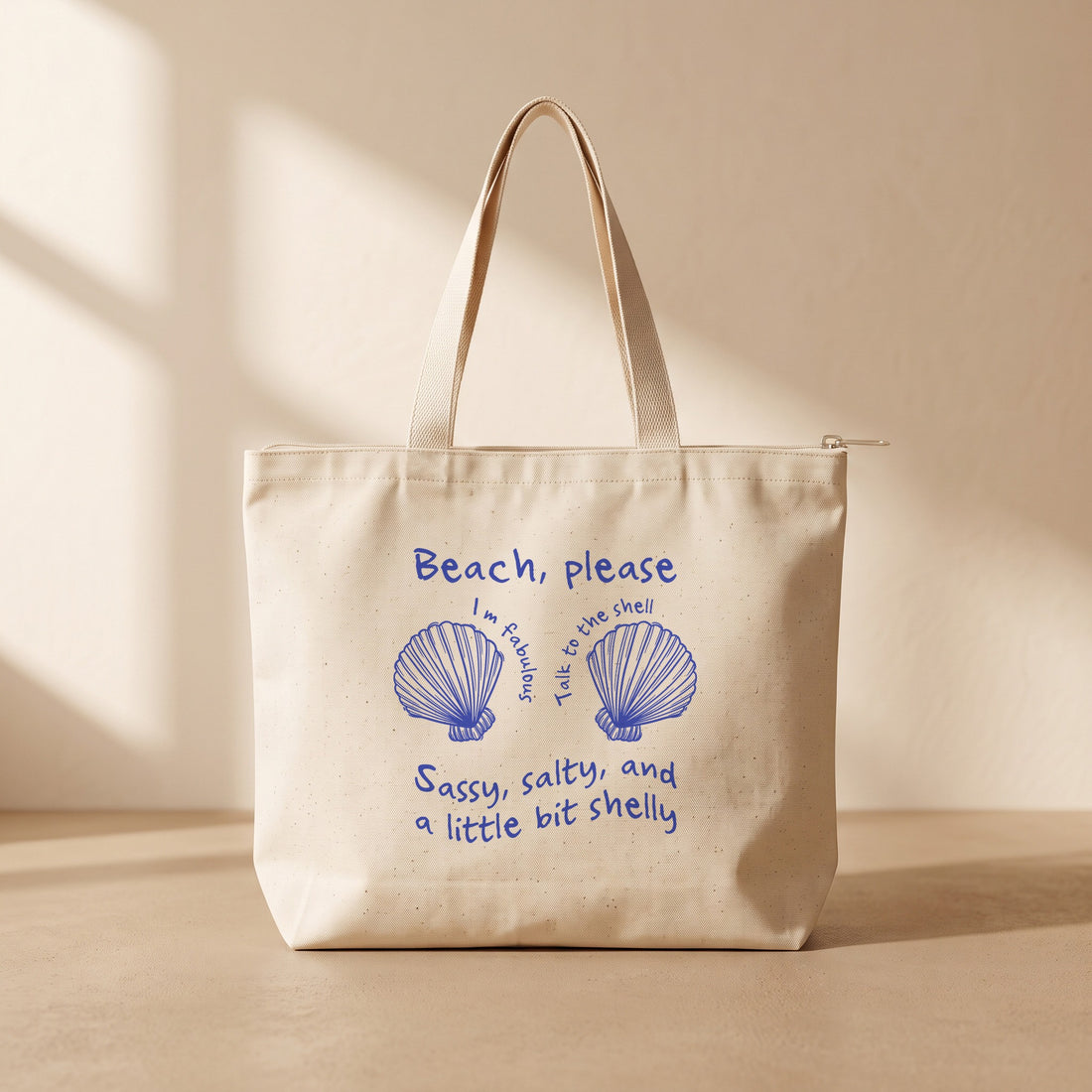 Cielo Alto - Fermuarlı Tote Bag