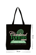 Cleveland Tennis Club - Kanvas Çanta - Siyah