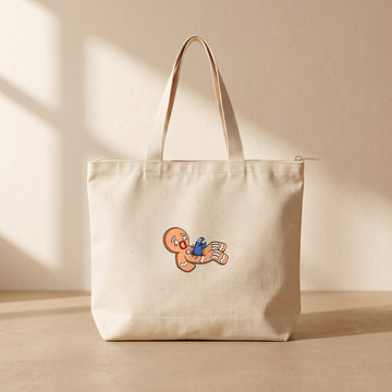 Cookie - Fermuarlı Tote Bag