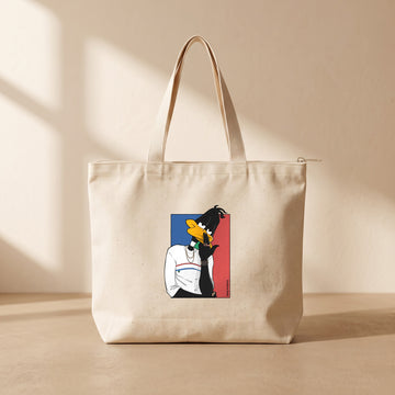 Cool Duffy Duck - Fermuarlı Tote Bag