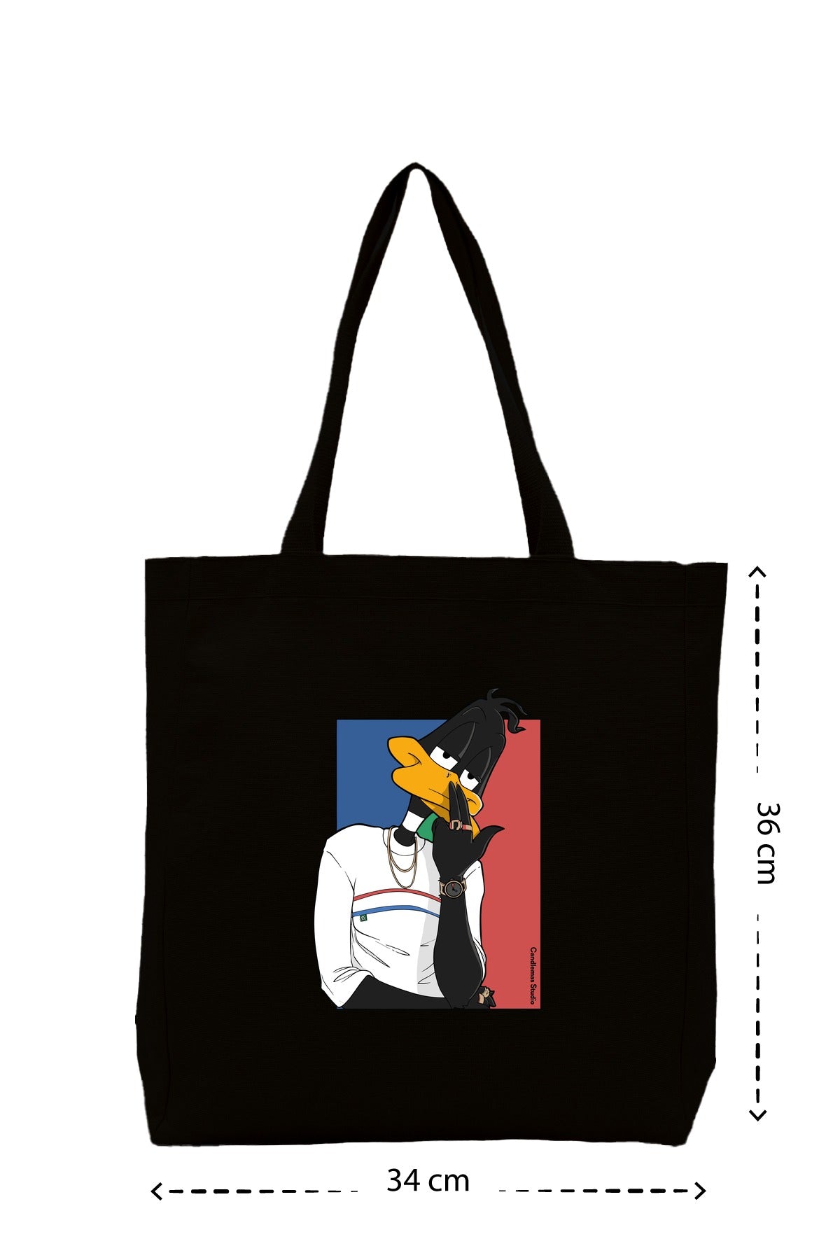 Cool Duffy Duck - Kanvas Çanta - Siyah