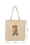 CoolBear - Kanvas Çanta - Krem