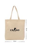 CS GO - Kanvas Çanta - Krem