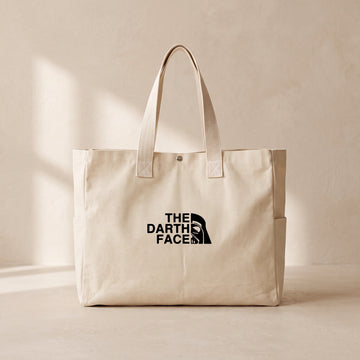 Darth Face - Çıtçıtlı Tote Bag
