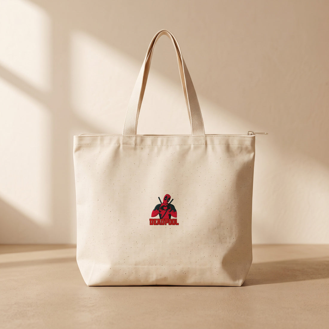 Deadpool - Fermuarlı Tote Bag