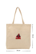 Deadpool - Kanvas Çanta - Krem