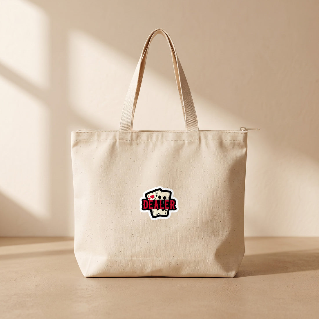 Dealer - Fermuarlı Tote Bag
