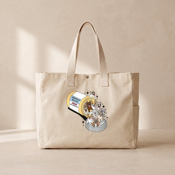 Dog Serotonin - Çıtçıtlı Tote Bag