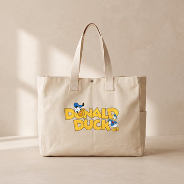 Donald Duck - Çıtçıtlı Tote Bag