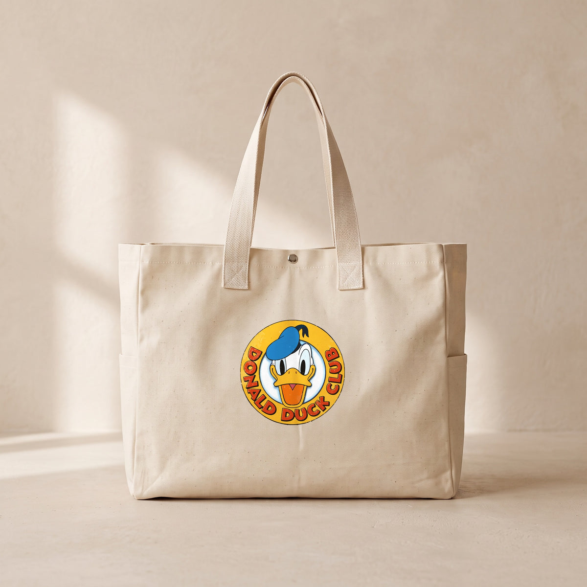 Donald Duck Team - Çıtçıtlı Tote Bag