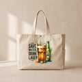 Drink Beer - Çıtçıtlı Tote Bag
