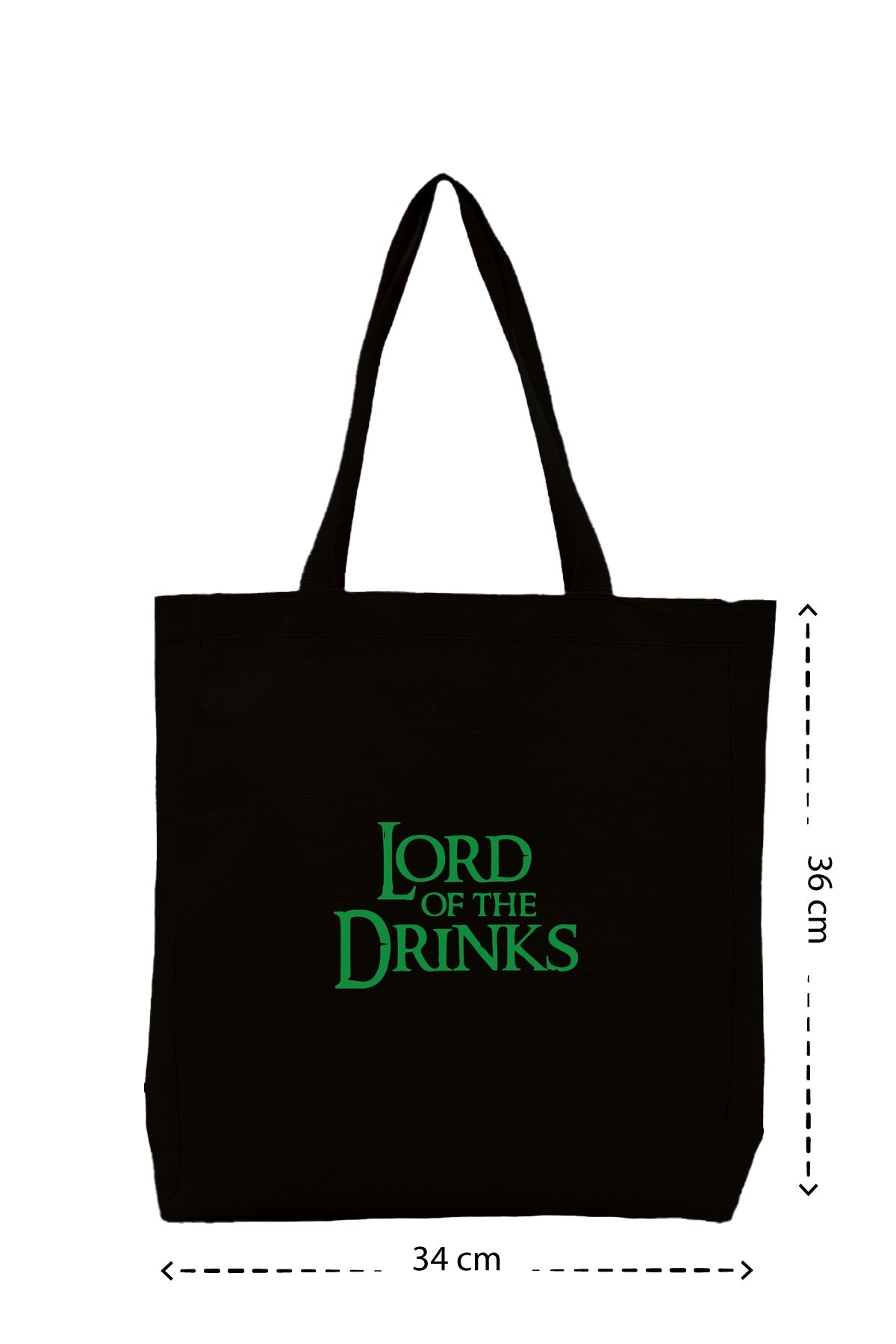 Drinks - Kanvas Çanta - Siyah