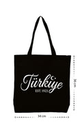 Est. 1923 - Kanvas Çanta - Siyah