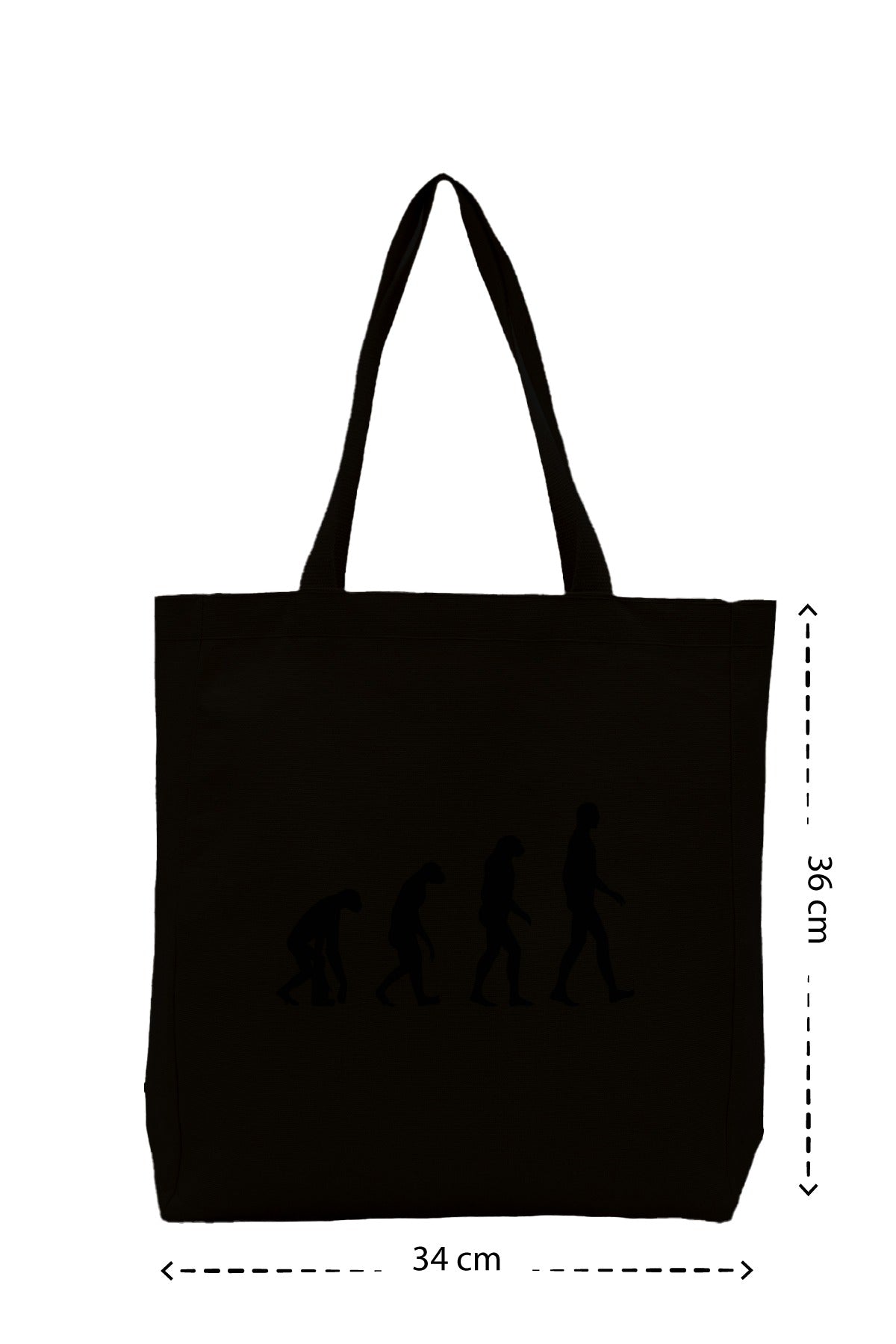 Evolution - Kanvas Çanta - Siyah