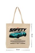 F1 Safety Car - Kanvas Çanta - Krem