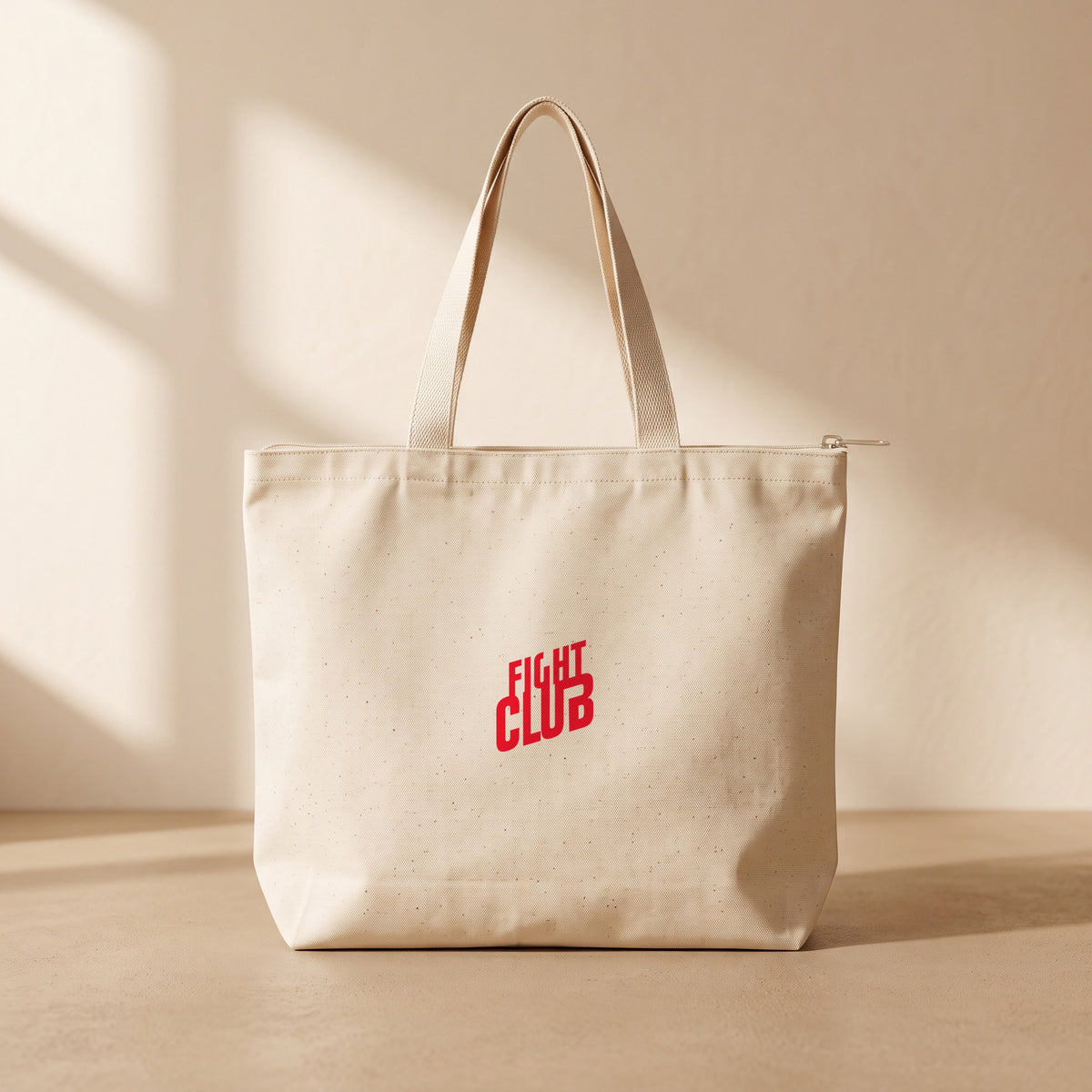 Fight Club - Fermuarlı Tote Bag