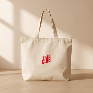 Fight Club - Fermuarlı Tote Bag