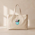 Flamingo - Çıtçıtlı Tote Bag