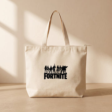 Fortnite - Fermuarlı Tote Bag