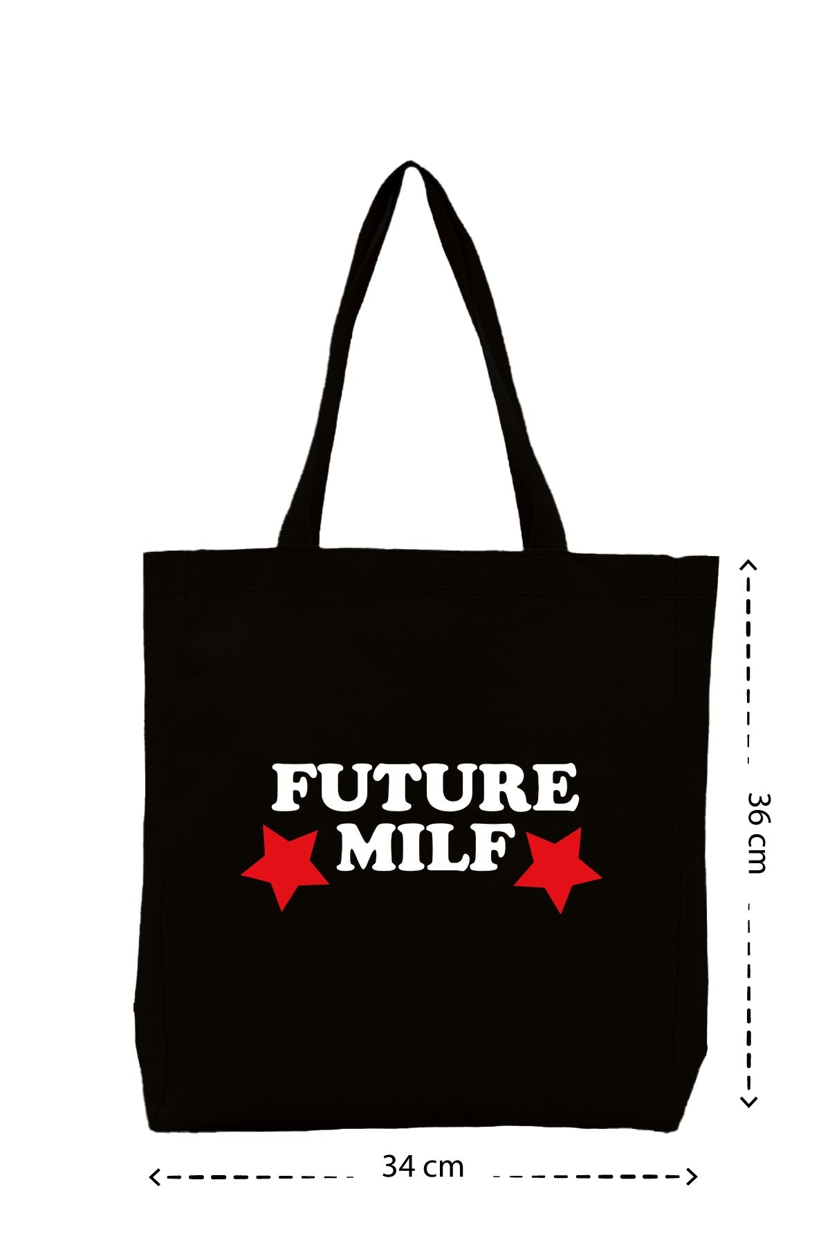 Future Milf - Kanvas Çanta - Siyah