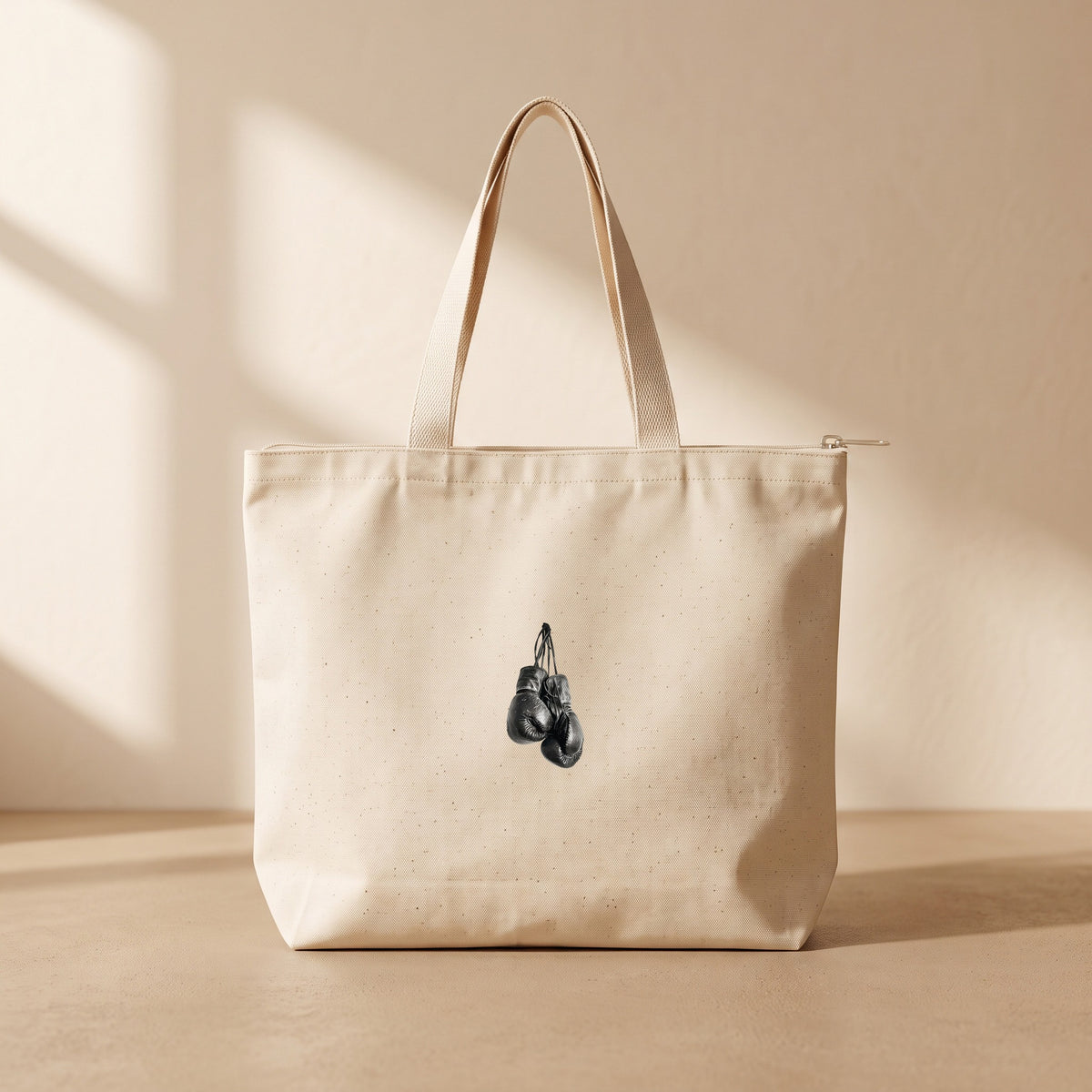 Gloves - Fermuarlı Tote Bag