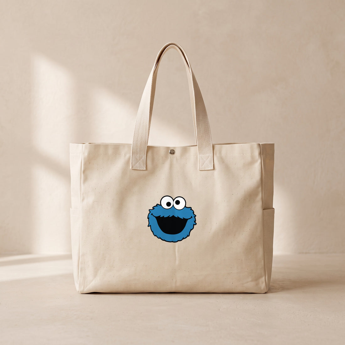 Grover - Çıtçıtlı Tote Bag