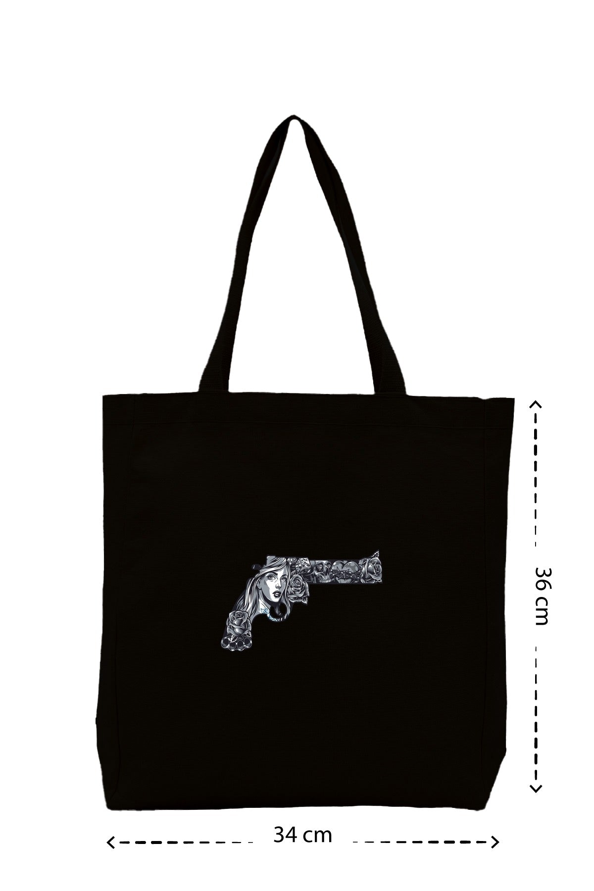 Gun - Kanvas Çanta - Siyah