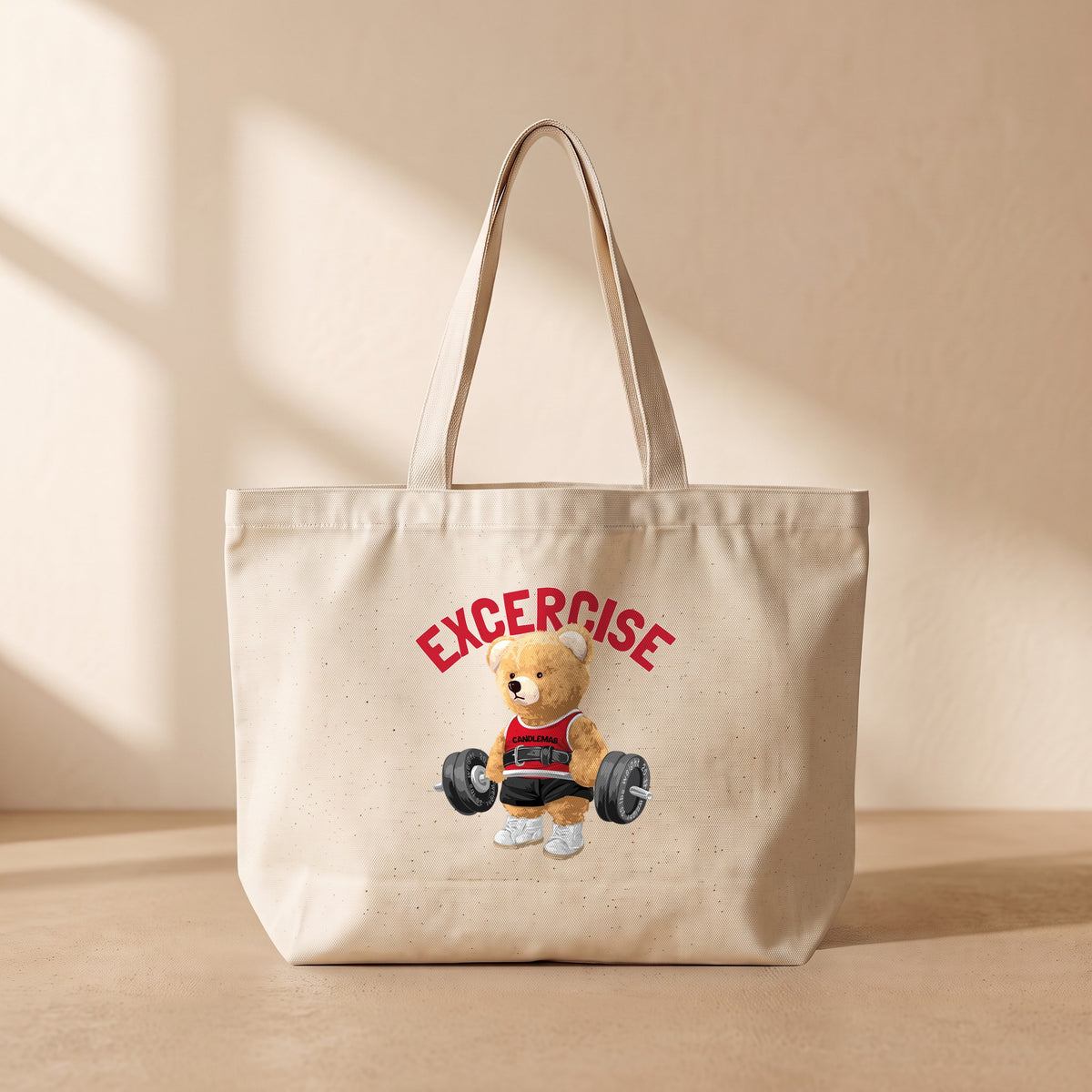 Gym Bear - Tote Bag